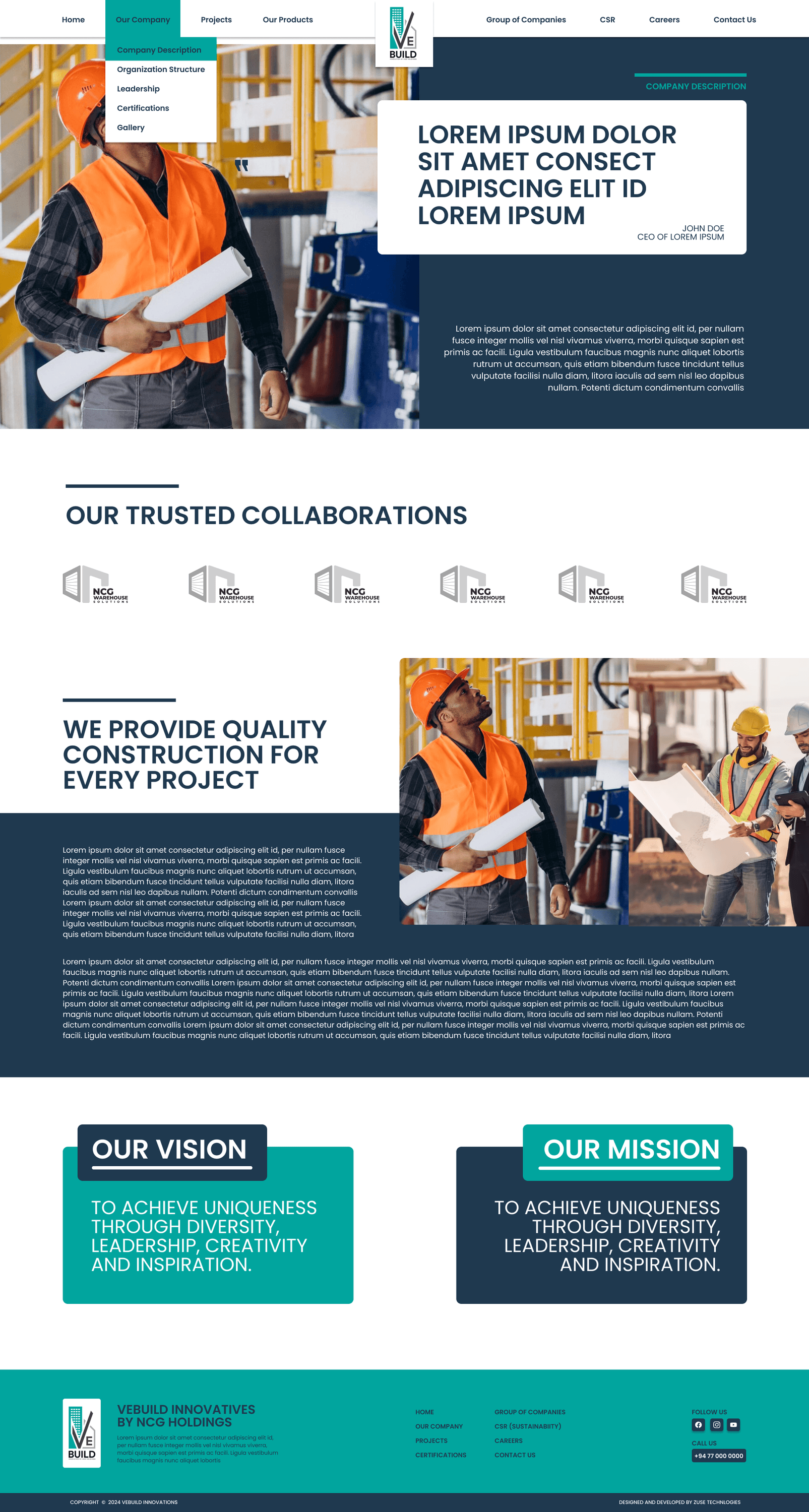 Our Company - Description